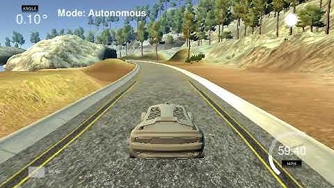 PID Steering Controller:  2 laps 60mph