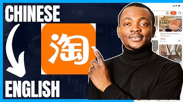 How to Change the TAOBAO APP INTO ENGLISH Language