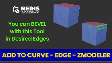 ADD TO CURVE - Edge Action - ZModeler - ZBrush Tutorial