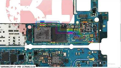 Samsung C7 Pro SM C7010 LCD Black LCD Light No Lcd Grapic  Ways Problem Hardware Solution #borneosch