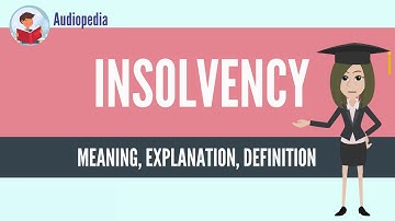 What Is INSOLVENCY? INSOLVENCY Definition & Meaning