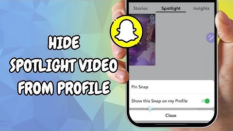 How To Hide Spotlight Video From Public Profile On Snapchat - (Step By Step Guide)