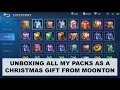 Unboxing all my packs in my inventory and 2020 Lucky Star digging time - Mobile Legends Bang Bang