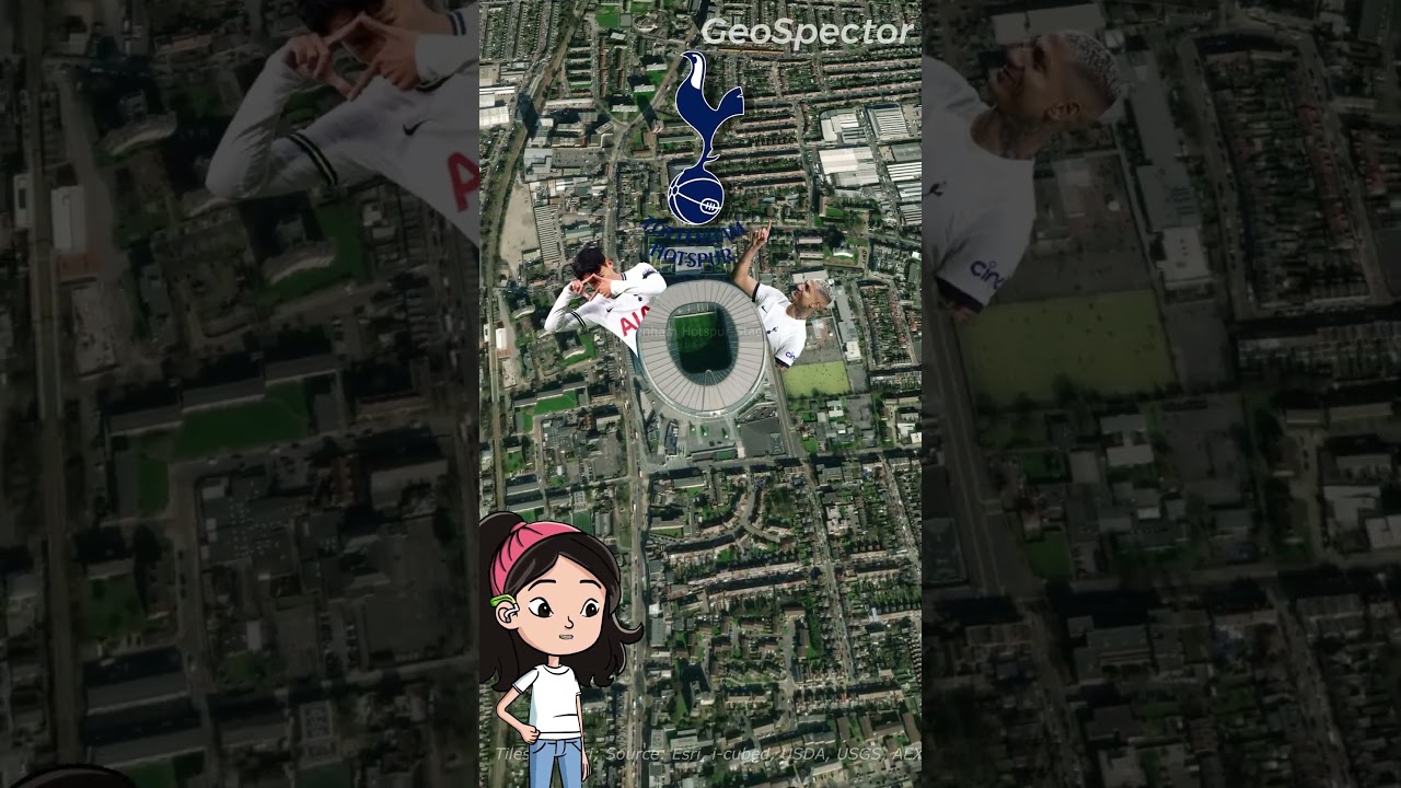 London kota sepak bola #shorts  #map #faktaunik
