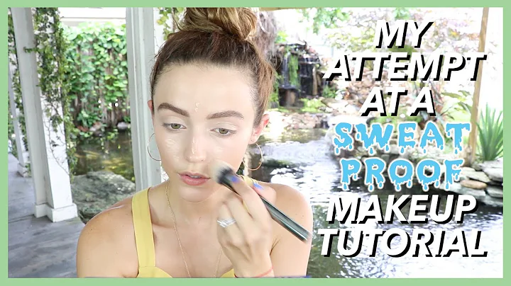 SWEAT PROOF MAKEUP TUTORIAL (sorta)