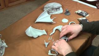 Dark Sword Miniatures Elmore Dragons Special Edition Diorama Set Unboxing Video
