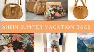 What’s in my Vacation bags-SHEIN bag collection #handbags #summervibes #vacation