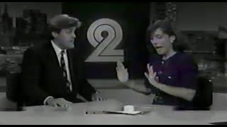 WMAR TV 2 (NBC) - Jay Leno comes to Baltimore (May 25th, 1992)