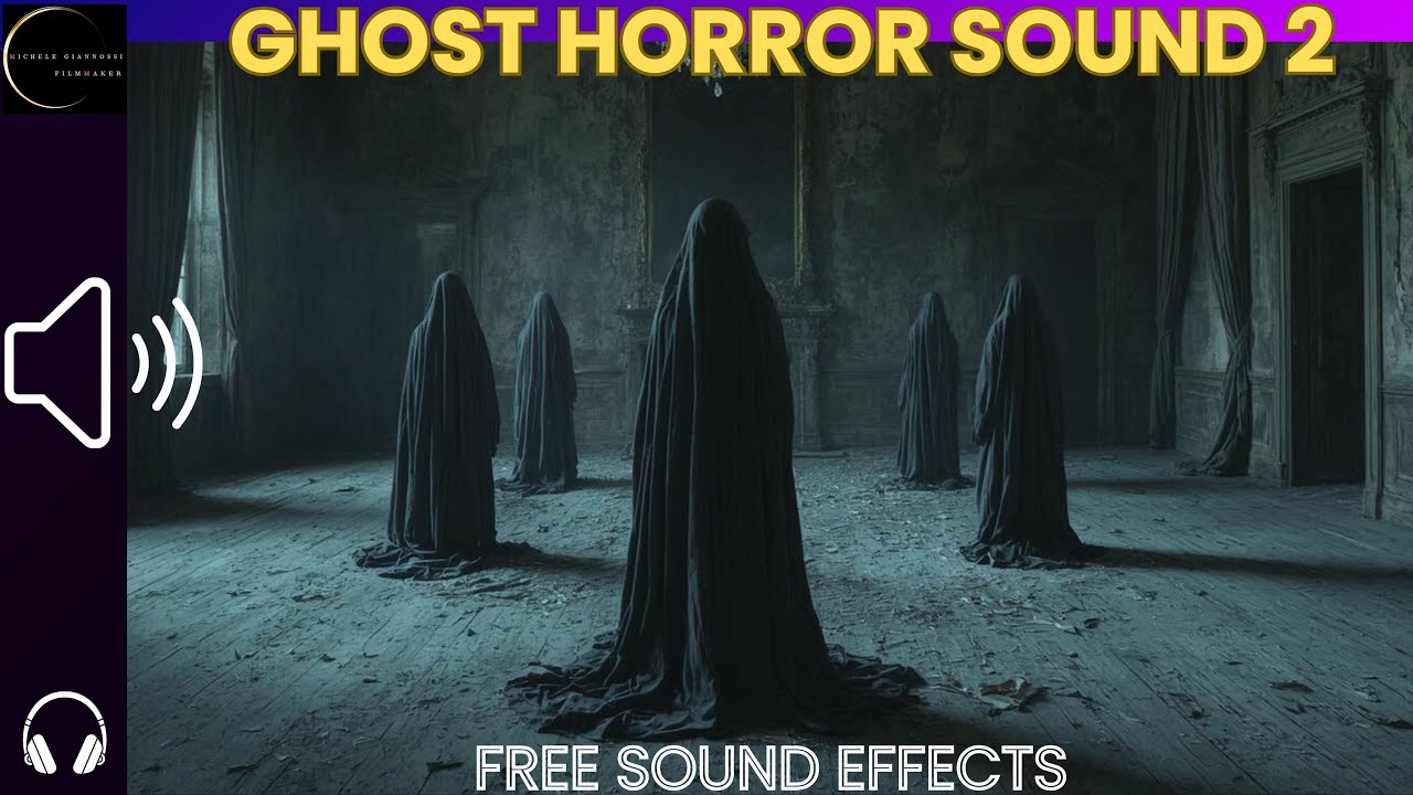 GHOST HORROR SOUND 2 - 12 SOUNDS #horrorsounds #creepysounds # ...