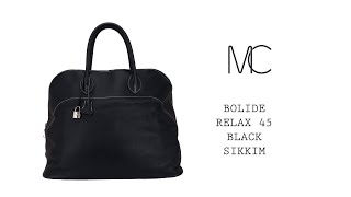 Hermes Bolide Bag Sikkim Relax 45 Neutral 20969876