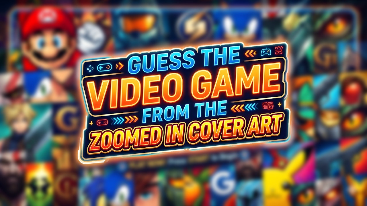 Guess the Video Game From the Zoomed in Cover Art