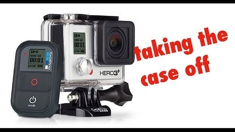 How to take the waterproof case off your GoPro Hero3!