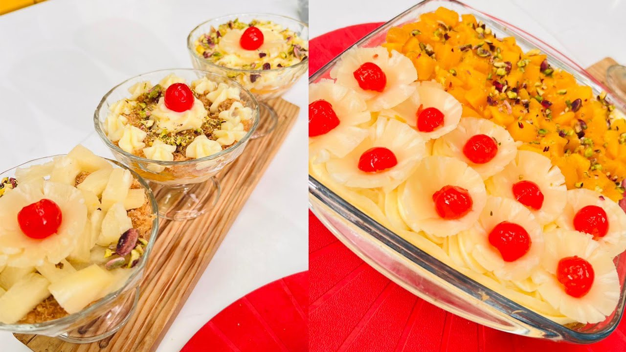 طريقة عمل بارفيه الكنافة بالباستري كريم | العزومة مع الشيف فاطمة أبو حاتي