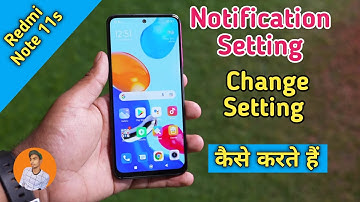 Redmi Note 11s Notification Setting , How To Hide Notification In Redmi Note 11s , Notification
