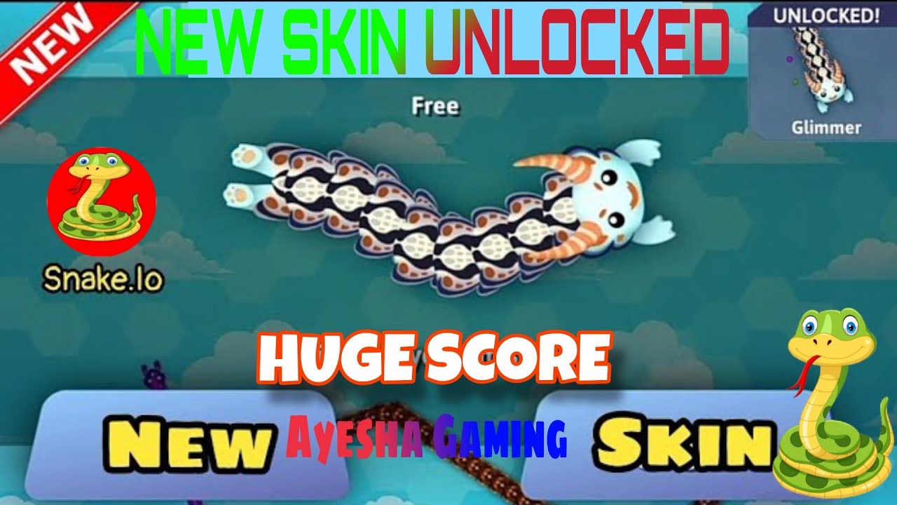 Snake.io🐍Gameplay ! my all skin collection ! #snakeio #gaming #epicgames 