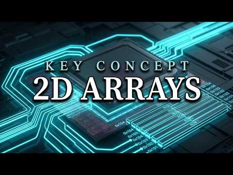 Multidimensional Arrays: 2D Arrays & Memory Layout