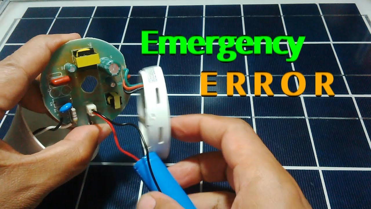 cara memperbaiki lampu emergency HANNOCHS