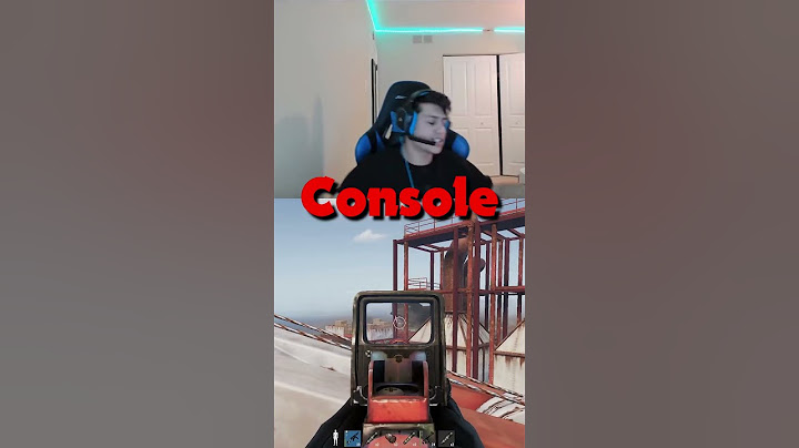 Pc vs Console Rust Oilrig!