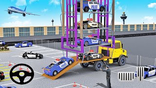 Multi Level Police Car Parking: City Cop Car Driving Simulator | Android Gameplay 3D screenshot 2