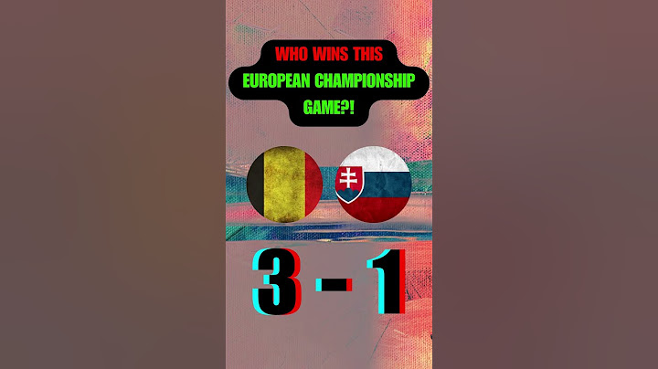 Belgium vs. Slovakia (UEFA EURO) | AI Prediction