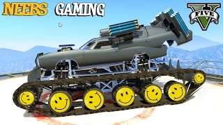 GTA 5 - WAR MACHINE MOD - UFO MOD - FUNNY MOMENTS (Grand Theft Auto Gameplay Video)