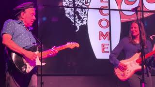 Austin musicians Eve Monsees Mike Buck rock n roll w Johnny J live Rock n Bowl New Orleans