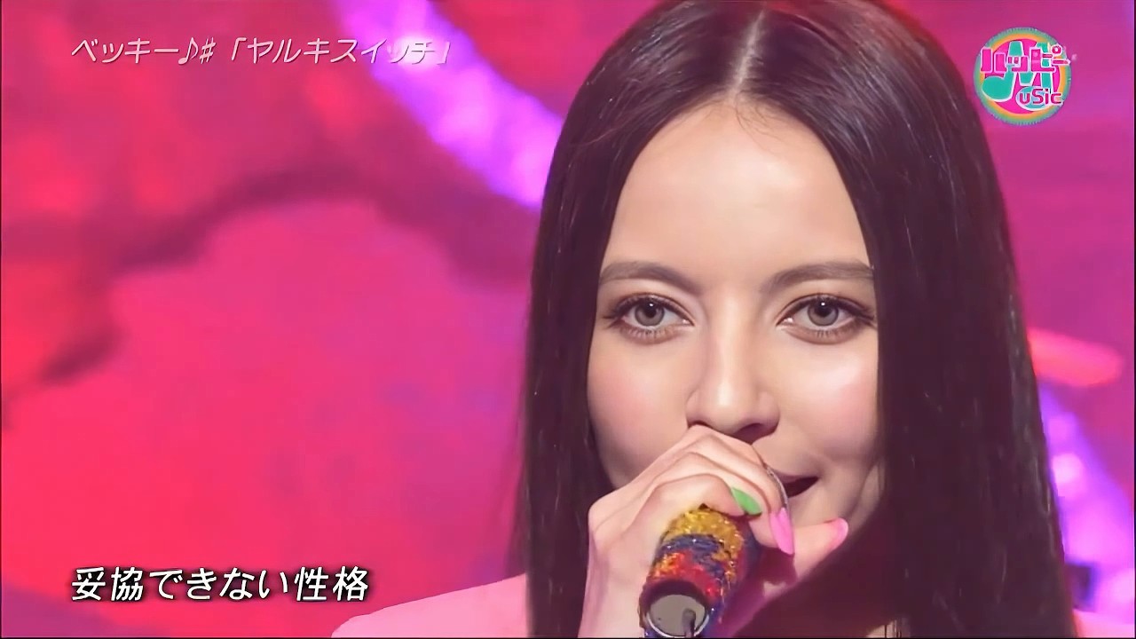ベッキー♪♯「ヤルキスイッチ」LIVE ＠ 日テレ「ハッピーMusic