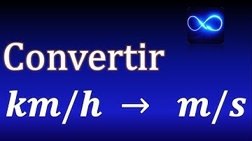 Cómo convertir kilómetros por hora a metros por segundo muy fácilmente (Ejemplo 1) (Regla de 3)