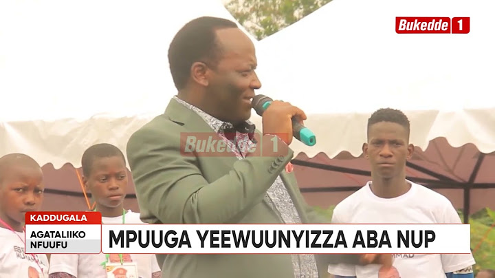 Agataliikonfuufu Omubaka Mpuuga ne banne bayambalidde aba NUP olw’okulemesa emikolo gya palamenti