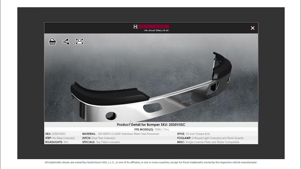 Hendrickson Bumper Tool Tutorial YouTube