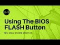 How to Flash the MSI MAG B550M Mortar BIOS with the Flash BIOS Button