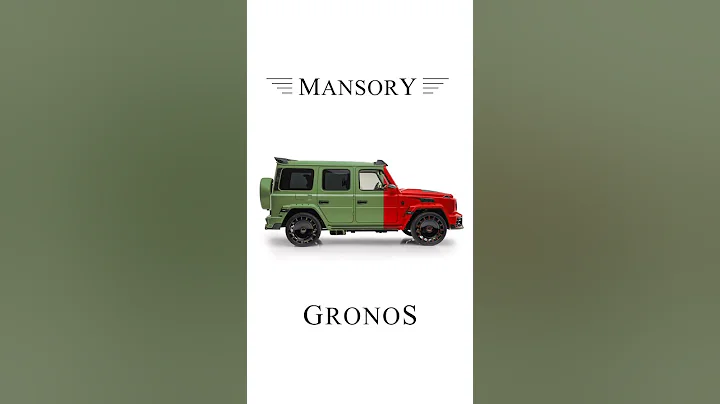MANSORY Gronos Colors, based on Mercedes AMG G63 facelift