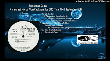 September Dance (DMC Mix By Alan Coulthard September 1987)