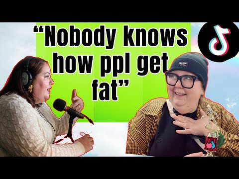 This Fat Acceptance 'Icon' is making people dumber- YrFatFriend -Tiktok cringe