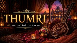THUMRI ✨ Inspired Ambient Lounge | Soft Romantic Indian Instrumental Music for Relaxation