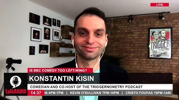 Konstantin Kisin: "widespread problem" with left wing comedy on the BBC