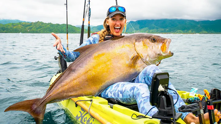 EPIC BATTLE: GIRL vs MONSTER FISH {CATCH CLEAN COO...