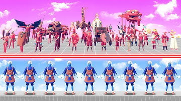 20x ICE MAGE vs EVERY FACTION | TABS - Totally Accurate Battle Simulator