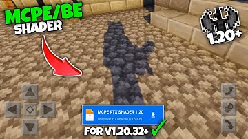 Dynamic Shadows shader PE 1.20+ | Minecraft shaders for MCPE/BE | Render Dragon