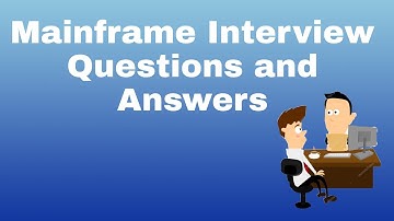 Mainframe scenario based Interview Questions and answers - Part 1