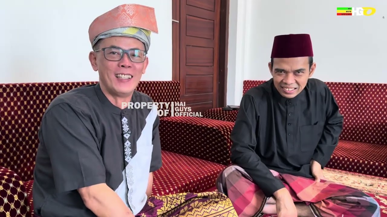 Detik-Detik Koh Dondy Tan Ketemu UAS | Diajarkan Tips Buat Pantun 