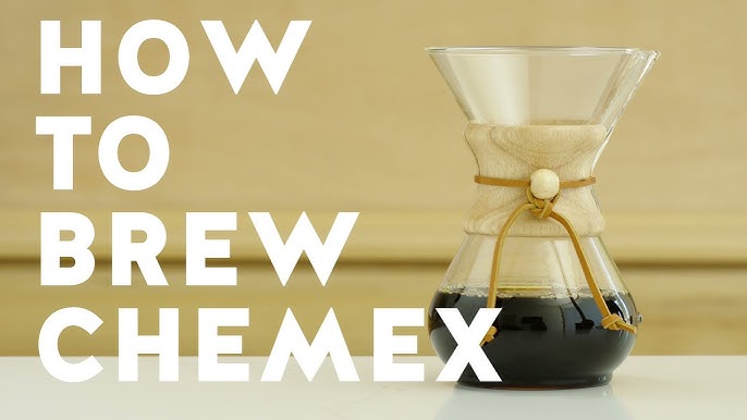 Chemex 6-Cup Pour Over Coffee Maker – Black Rifle Coffee Company
