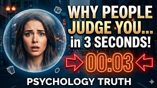 Why People Judge You In 3 Seconds? The Psychology of First Impressions | First Impression Psychology
