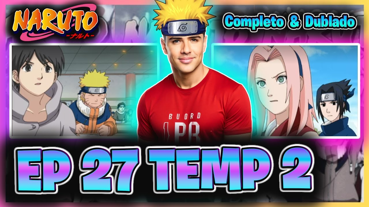 O exame Chunin parte 2 (Naruto Ep 27) #reaction 