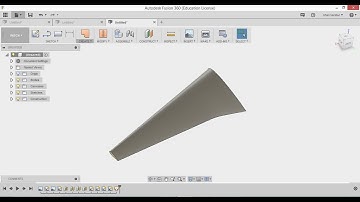 Fusion 360 Wing Design