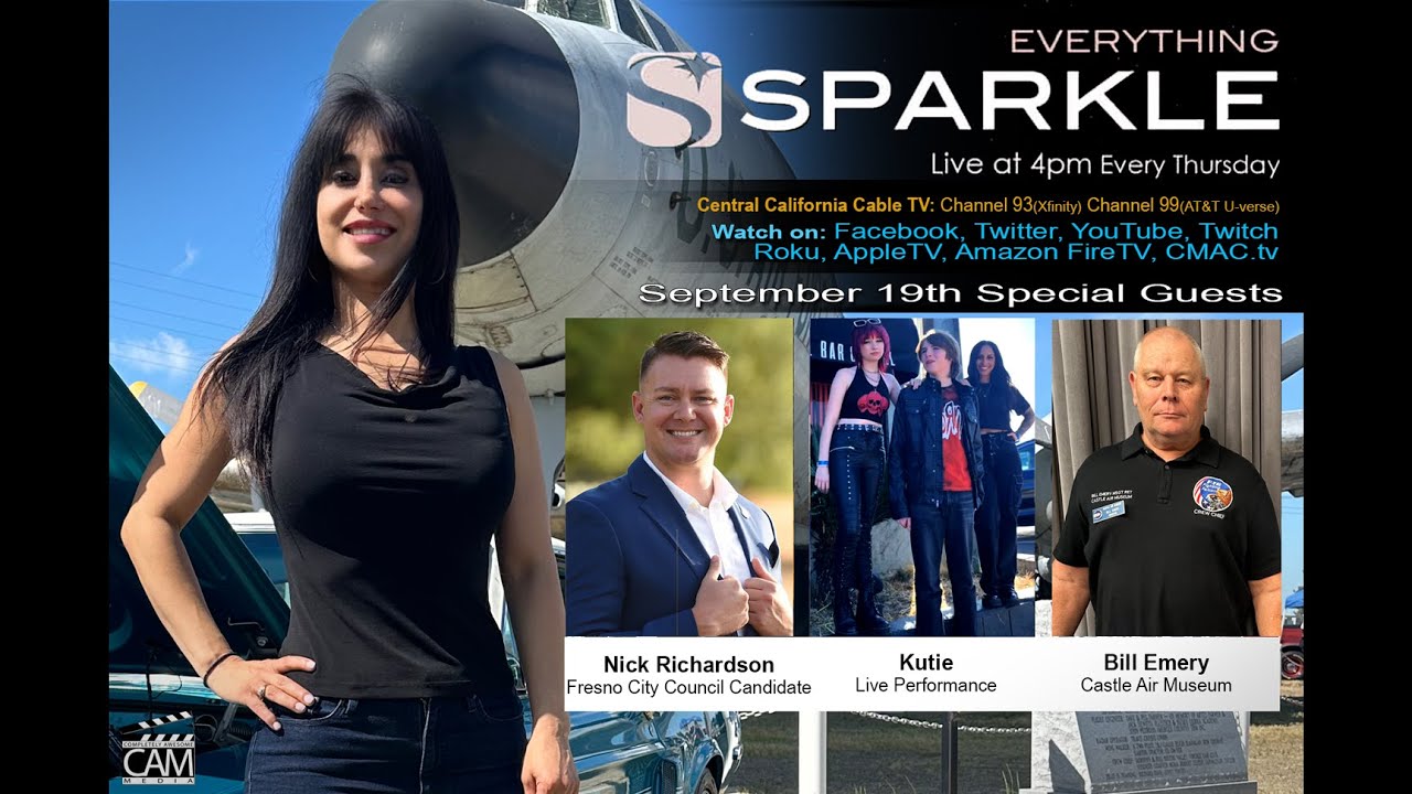 EVERYTHING SPARKLE - Bill Emery, Nick Richardson, and Kutie