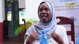 Zanzibar Youth's Talks with lady tour-guide