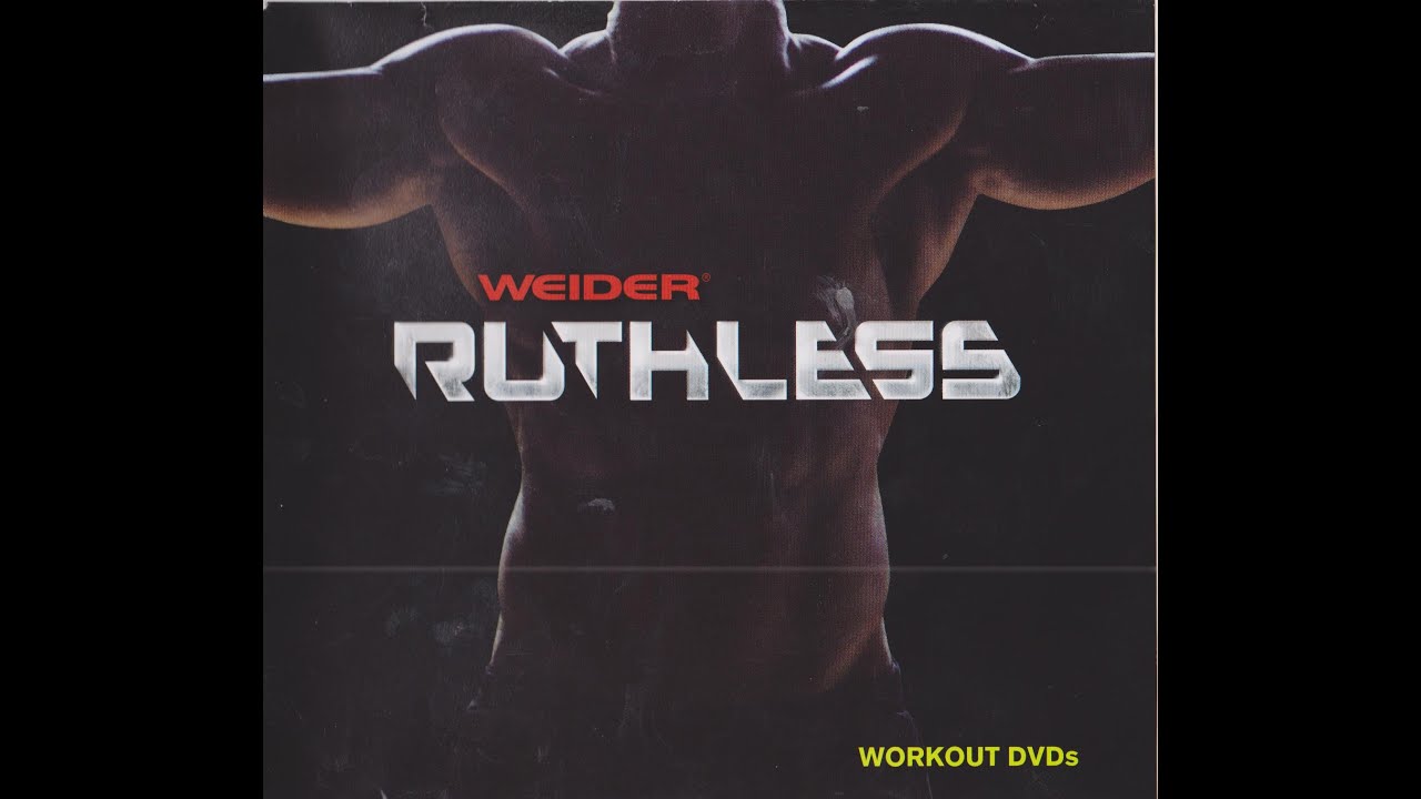 6 Day Weider ruthless workout program for Push Pull Legs