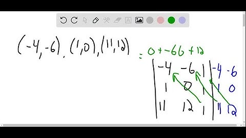 Determinants are used to show that three points lie on the same line (are collinear). If |…