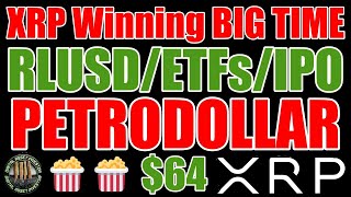 Ripple CEO Talks XRP ETFs, IPO , De-banking , RLUSD & WINNING!